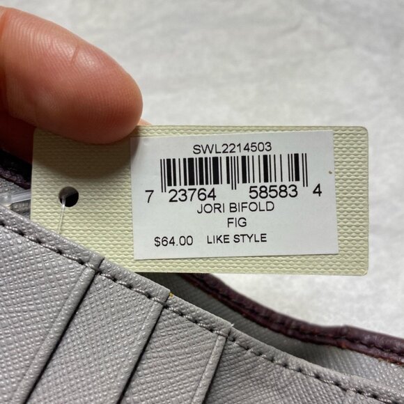 Fossil SWL2214503 Jori Bifold Wallet in Fig - Picture 5 of 5